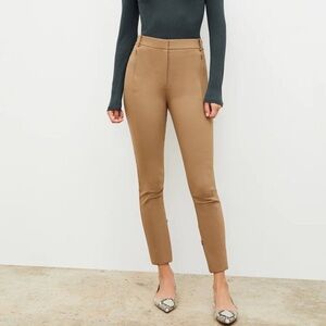 M.M. Lafleur Curie Skinny Leg Tan Pants